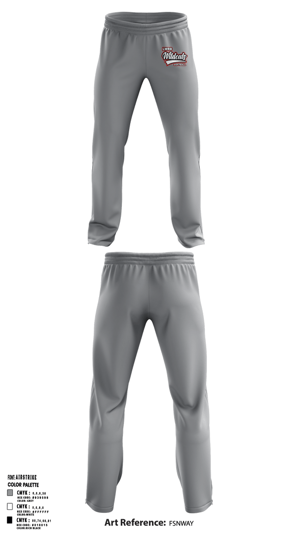 Sweatpants, Lowpoint-Washburn Junior High School Softball, Softball, Teamtime, Team time, sublimation, custom sports apparel, team uniforms, spirit wear, spiritwear, sports uniforms, custom shirts, team store, custom team store, fundraiser sports, apparel fundraiser