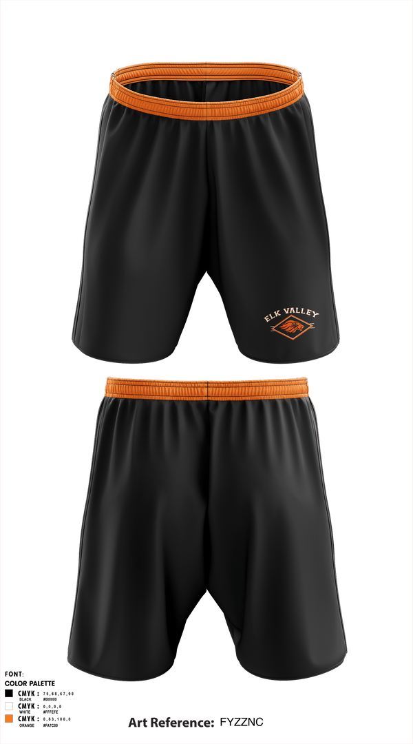 Athletic Shorts With Pockets, Elk Valley Senior High School, Spirit Store, Teamtime, Team time, sublimation, custom sports apparel, team uniforms, spirit wear, spiritwear, sports uniforms, custom shirts, team store, custom team store, fundraiser sports, apparel fundraiser