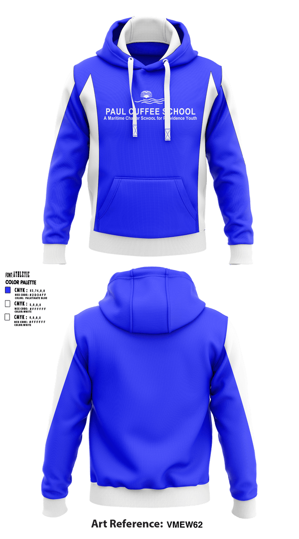 Hoodie, Paul Cuffee Upper School, Spirit Store, Teamtime, Team time, sublimation, custom sports apparel, team uniforms, spirit wear, spiritwear, sports uniforms, custom shirts, team store, custom team store, fundraiser sports, apparel fundraiser