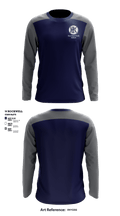 Kent Island Youth Softball 28747832 Long Sleeve Performance Shirt - 3