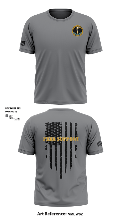 LMPD PEER SUPPORT 27640603 Short Sleeve Performance Shirt - 2