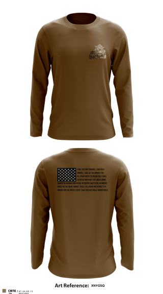 Long Sleeve Performance Shirt, , Marines, Teamtime, Team time, sublimation, custom sports apparel, team uniforms, spirit wear, spiritwear, sports uniforms, custom shirts, team store, custom team store, fundraiser sports, apparel fundraiser