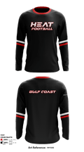 Gulf Coast Heat Flag Football 63004106 Long Sleeve Performance Shirt - 3
