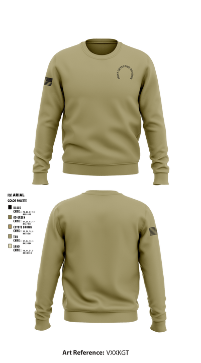 Bingham County Sheriff 36858547 Crew Neck Sweatshirt - 4