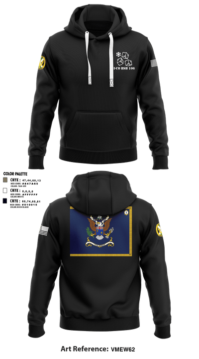 1-155th Dixie Thunder 83572891 Hoodie - 15