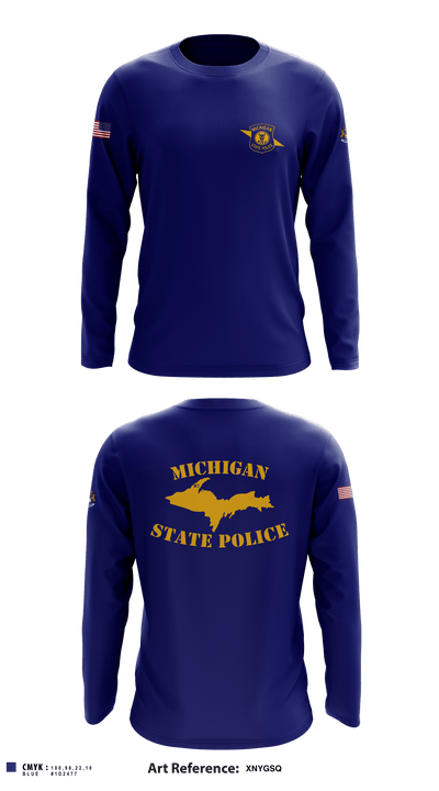 Calumet Post 87 18423846 Long Sleeve Performance Shirt - 1