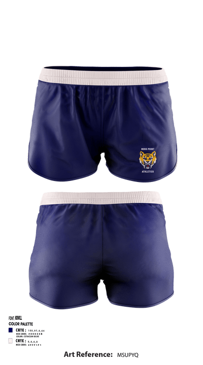 Moss Point Athletics 65498589 Women's Shorts - 1