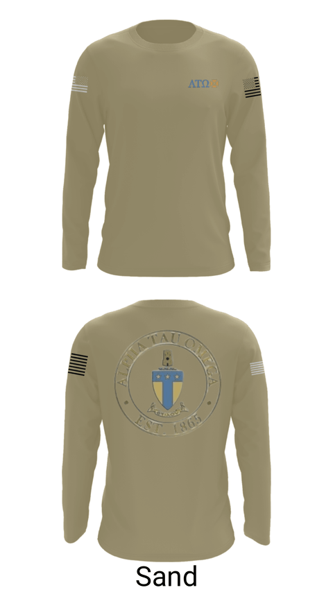 Long Sleeve Performance Shirt, , Army, Teamtime, Team time, sublimation, custom sports apparel, team uniforms, spirit wear, spiritwear, sports uniforms, custom shirts, team store, custom team store, fundraiser sports, apparel fundraiser