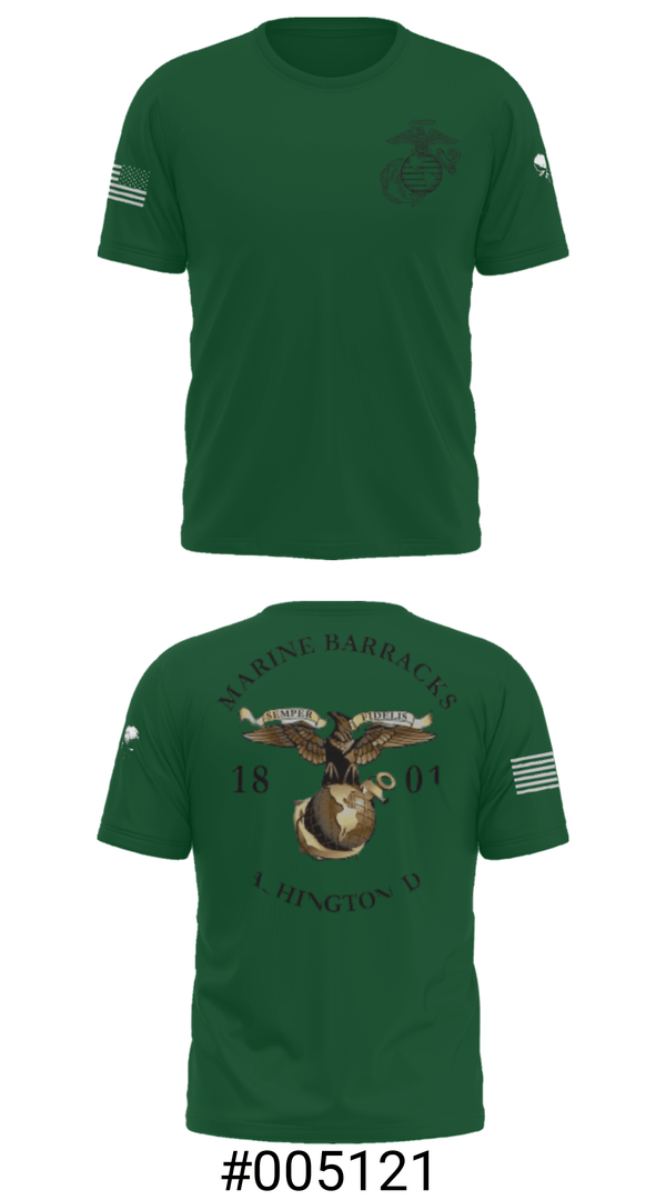 Short Sleeve Performance Shirt, , Marines, Teamtime, Team time, sublimation, custom sports apparel, team uniforms, spirit wear, spiritwear, sports uniforms, custom shirts, team store, custom team store, fundraiser sports, apparel fundraiser