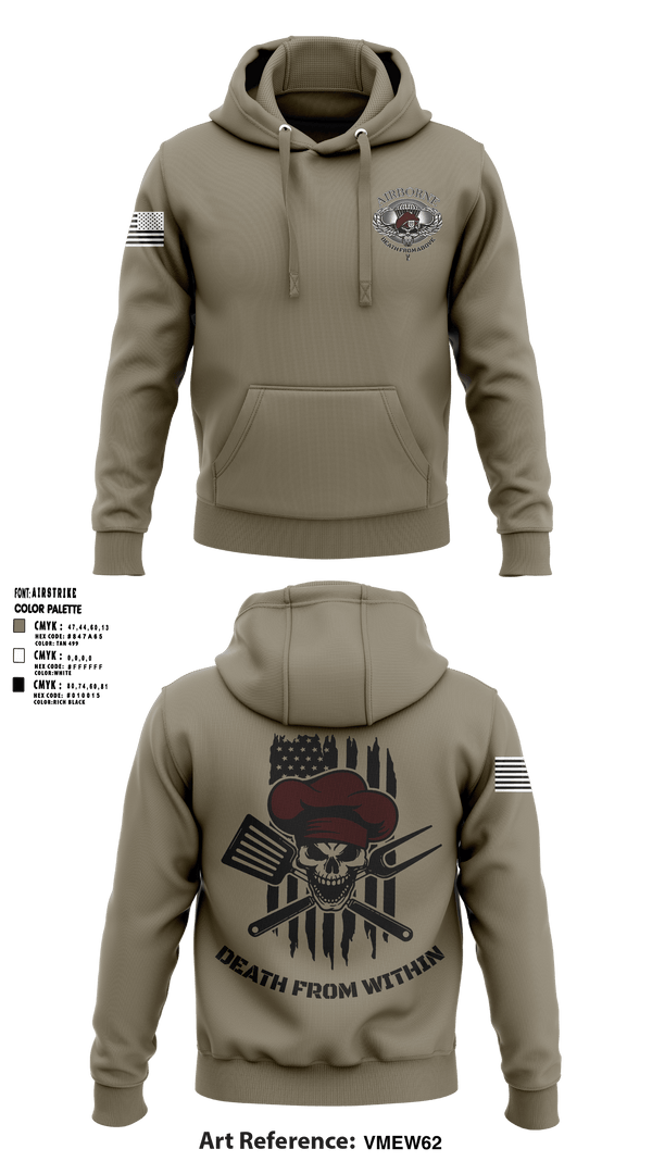 Hoodie, , Army, Teamtime, Team time, sublimation, custom sports apparel, team uniforms, spirit wear, spiritwear, sports uniforms, custom shirts, team store, custom team store, fundraiser sports, apparel fundraiser