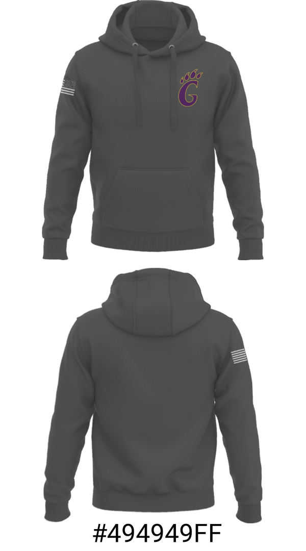 Hoodie, Godley High School Cross Country, Cross Country, Teamtime, Team time, sublimation, custom sports apparel, team uniforms, spirit wear, spiritwear, sports uniforms, custom shirts, team store, custom team store, fundraiser sports, apparel fundraiser