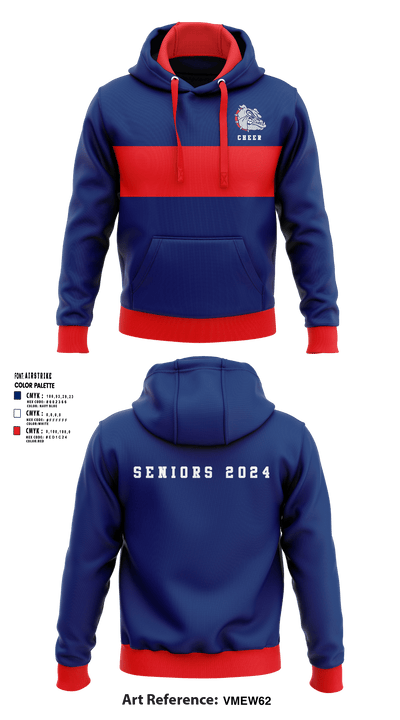 Ramona High School Cheer 63136049 Hoodie - 42