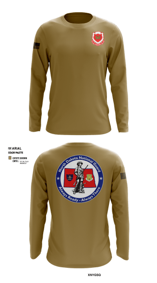 Long Sleeve Performance Shirt, , National Guard, Teamtime, Team time, sublimation, custom sports apparel, team uniforms, spirit wear, spiritwear, sports uniforms, custom shirts, team store, custom team store, fundraiser sports, apparel fundraiser