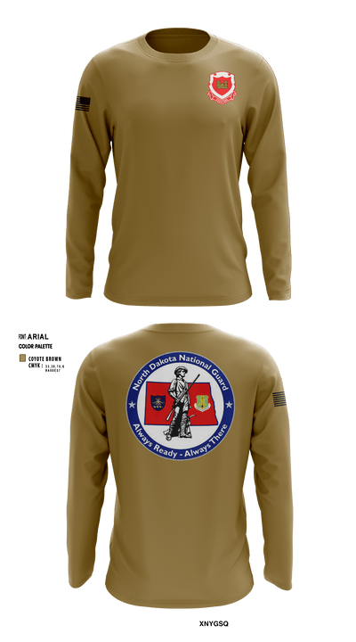 164th EN BN 3856732 Long Sleeve Performance Shirt - 3