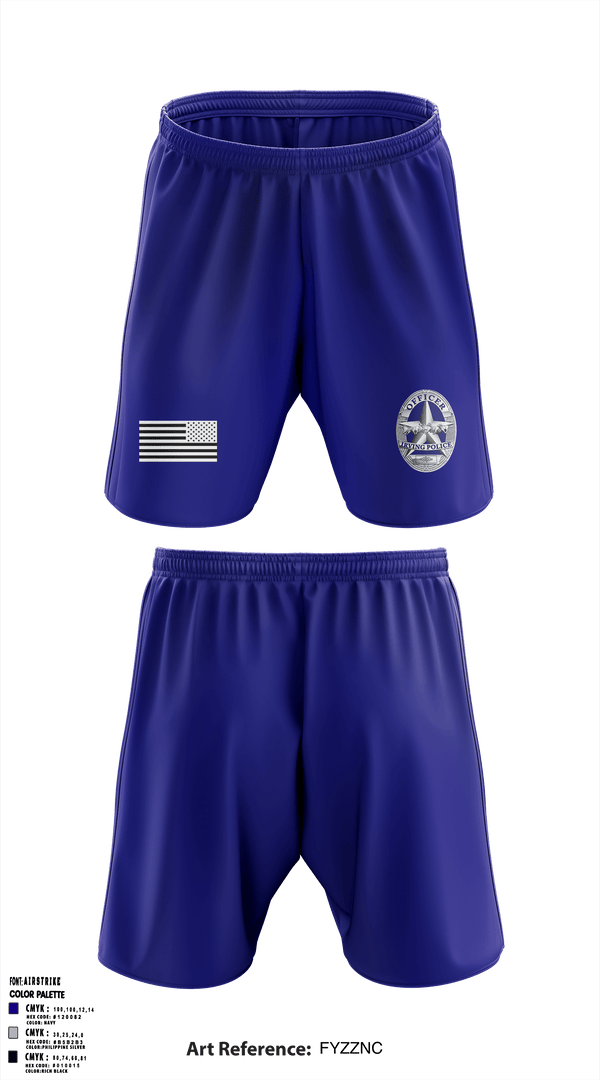 Athletic Shorts With Pockets, , Police, Teamtime, Team time, sublimation, custom sports apparel, team uniforms, spirit wear, spiritwear, sports uniforms, custom shirts, team store, custom team store, fundraiser sports, apparel fundraiser