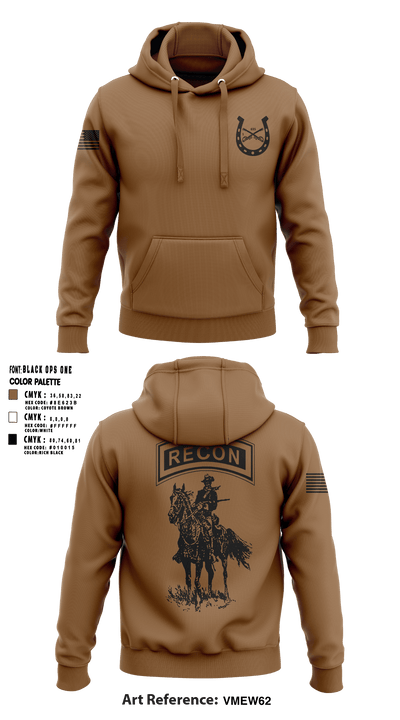 1-635th Scout Platoon 89807222 Hoodie - 4