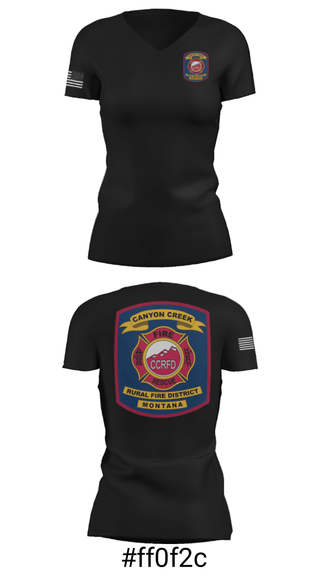 Women's Short Sleeve Vneck Shirt, , Fire Department, Teamtime, Team time, sublimation, custom sports apparel, team uniforms, spirit wear, spiritwear, sports uniforms, custom shirts, team store, custom team store, fundraiser sports, apparel fundraiser