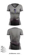 Chickasaw county correctional facility 46458753 Women's Short Sleeve V-neck Shirt - 1