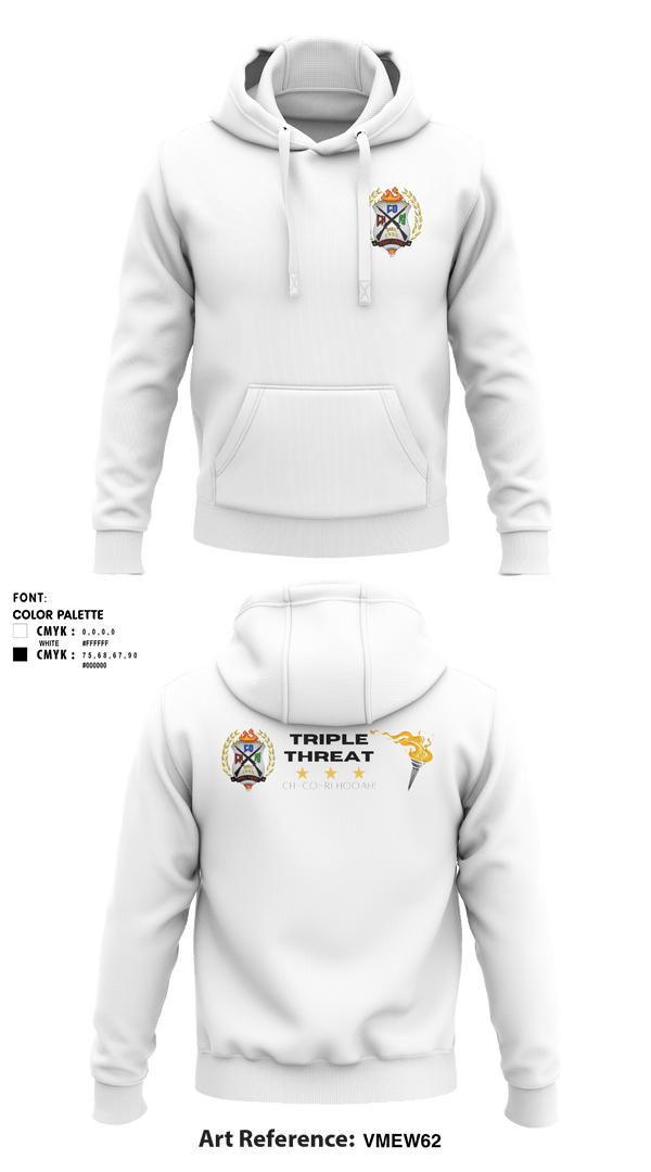 Hoodie, Triple Threat, Spirit Store, Teamtime, Team time, sublimation, custom sports apparel, team uniforms, spirit wear, spiritwear, sports uniforms, custom shirts, team store, custom team store, fundraiser sports, apparel fundraiser