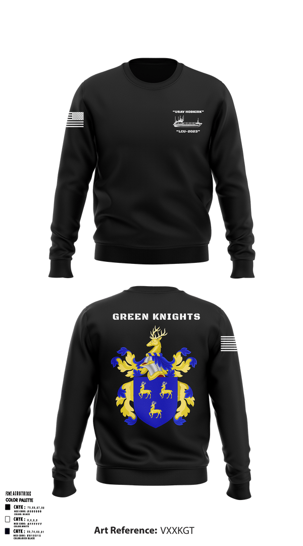 Crew Neck Sweatshirt, Hobkirk Green Knights, Army, Teamtime, Team time, sublimation, custom sports apparel, team uniforms, spirit wear, spiritwear, sports uniforms, custom shirts, team store, custom team store, fundraiser sports, apparel fundraiser