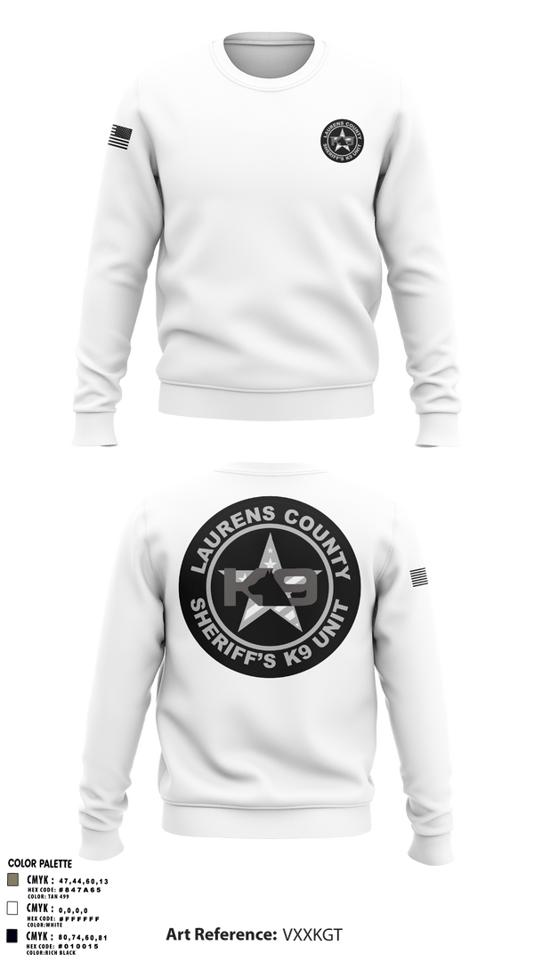 Crew Neck Sweatshirt, , Police, Teamtime, Team time, sublimation, custom sports apparel, team uniforms, spirit wear, spiritwear, sports uniforms, custom shirts, team store, custom team store, fundraiser sports, apparel fundraiser
