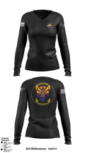 Air Evac 12 86167838 Women's Long Sleeve V-neck Shirt - 1