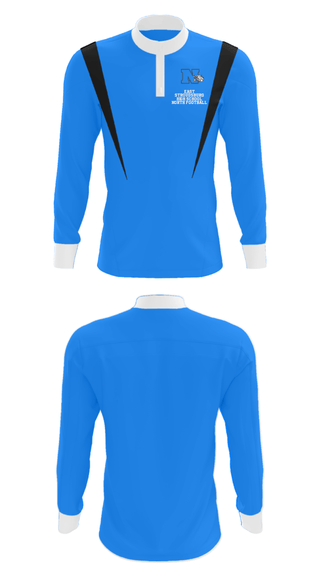 Quarter Zip Jacket, East Stroudsburg High School North Football, Football, Teamtime, Team time, sublimation, custom sports apparel, team uniforms, spirit wear, spiritwear, sports uniforms, custom shirts, team store, custom team store, fundraiser sports, apparel fundraiser