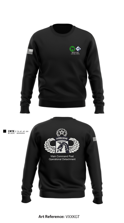 MCPOD-XVIII ABN CORPS 34488688 Crew Neck Sweatshirt - 1