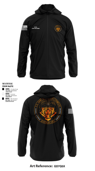 Windbreaker, Evansville Army Recruiting Company, , Teamtime, Team time, sublimation, custom sports apparel, team uniforms, spirit wear, spiritwear, sports uniforms, custom shirts, team store, custom team store, fundraiser sports, apparel fundraiser
