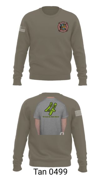 Crew Neck Sweatshirt, , Fire Department, Teamtime, Team time, sublimation, custom sports apparel, team uniforms, spirit wear, spiritwear, sports uniforms, custom shirts, team store, custom team store, fundraiser sports, apparel fundraiser