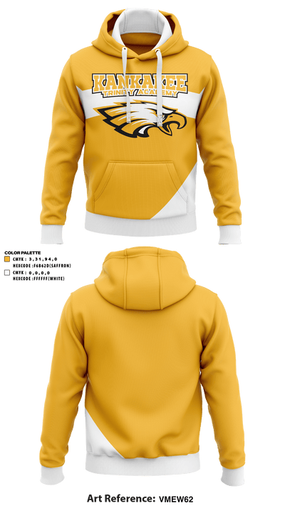 Kankakee Trinity Academy Junior High School 42888581 Hoodie - 1