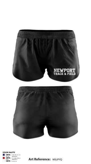 Track Shorts, Newport High School Track & Field, Track & Field, Teamtime, Team time, sublimation, custom sports apparel, team uniforms, spirit wear, spiritwear, sports uniforms, custom shirts, team store, custom team store, fundraiser sports, apparel fundraiser