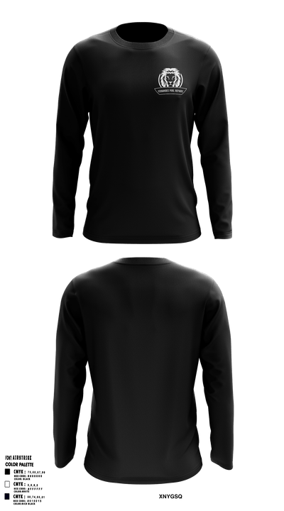 Fernandes Pool Repairs 46753869 Long Sleeve Performance Shirt - 1