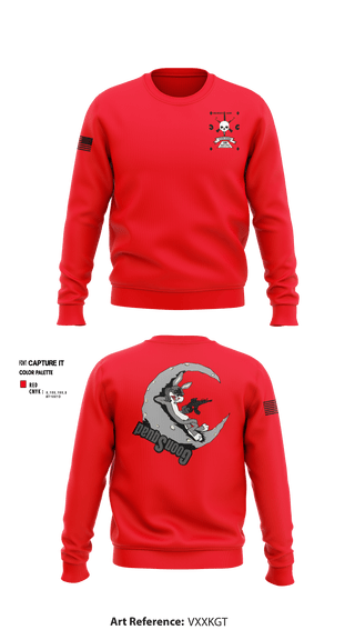 Crew Neck Sweatshirt, 1-181 INF Goon Squad, , Teamtime, Team time, sublimation, custom sports apparel, team uniforms, spirit wear, spiritwear, sports uniforms, custom shirts, team store, custom team store, fundraiser sports, apparel fundraiser