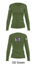 Echo pol 1/126 avn 6177830 Women's Long Sleeve V-neck Shirt - 39