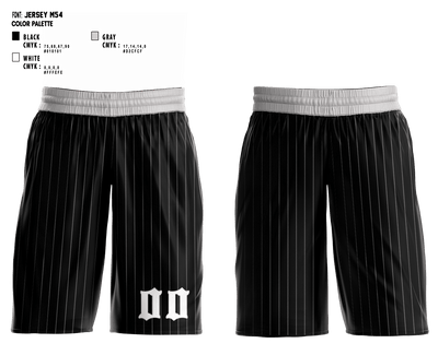Southpaws 54563910 Mens Basketball Shorts - 1