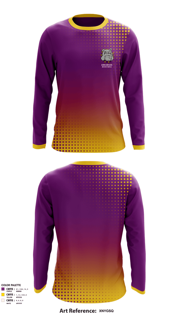 Long Sleeve Performance Shirt, Arkansas City High School Basketball, Men's Basketball, Teamtime, Team time, sublimation, custom sports apparel, team uniforms, spirit wear, spiritwear, sports uniforms, custom shirts, team store, custom team store, fundraiser sports, apparel fundraiser