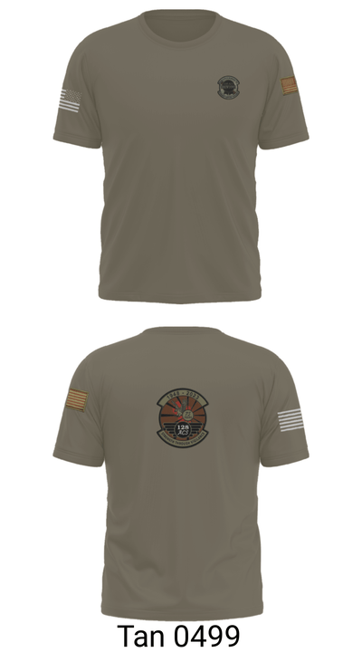 128th Air Control Squadron 4875965 Short Sleeve Performance Shirt - 35