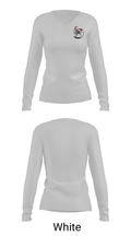 Plymouth High School Soccer 9751391 Women's Long Sleeve V-neck Shirt - 25
