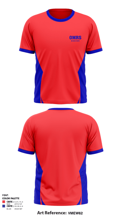 OMRS 94236533 Short Sleeve Performance Shirt - 1