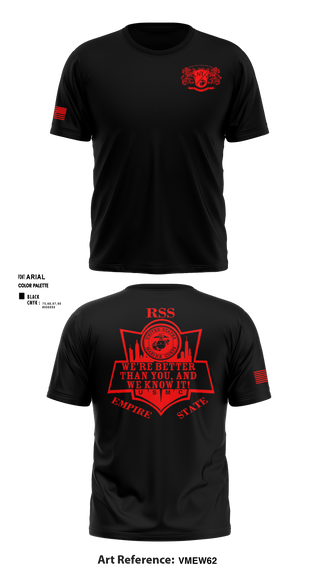 Short Sleeve Performance Shirt, RSS EMPIRE STATE, Marines, Teamtime, Team time, sublimation, custom sports apparel, team uniforms, spirit wear, spiritwear, sports uniforms, custom shirts, team store, custom team store, fundraiser sports, apparel fundraiser