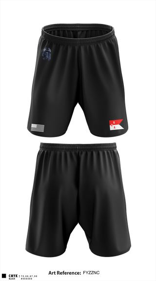 Athletic Shorts With Pockets, 2-6 Cav A Trp, Army, Teamtime, Team time, sublimation, custom sports apparel, team uniforms, spirit wear, spiritwear, sports uniforms, custom shirts, team store, custom team store, fundraiser sports, apparel fundraiser