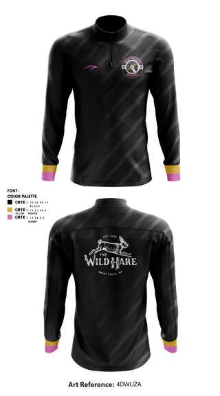 Quarter Zip Jacket, Electric city shockerz, Rugby, Teamtime, Team time, sublimation, custom sports apparel, team uniforms, spirit wear, spiritwear, sports uniforms, custom shirts, team store, custom team store, fundraiser sports, apparel fundraiser