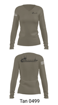 USAV NEW ORLEANS 71944163 Women's Long Sleeve V-neck Shirt - 41