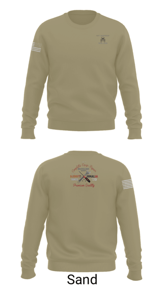 Crew Neck Sweatshirt, , Army, Teamtime, Team time, sublimation, custom sports apparel, team uniforms, spirit wear, spiritwear, sports uniforms, custom shirts, team store, custom team store, fundraiser sports, apparel fundraiser