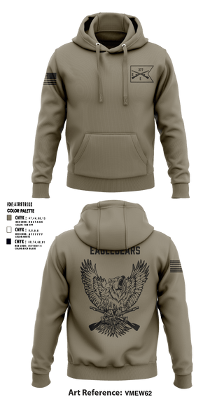 Hoodie, , Army, Teamtime, Team time, sublimation, custom sports apparel, team uniforms, spirit wear, spiritwear, sports uniforms, custom shirts, team store, custom team store, fundraiser sports, apparel fundraiser