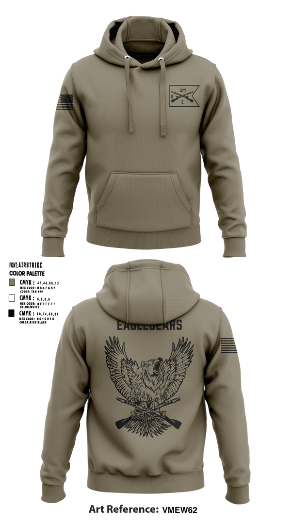 Hoodie, , Army, Teamtime, Team time, sublimation, custom sports apparel, team uniforms, spirit wear, spiritwear, sports uniforms, custom shirts, team store, custom team store, fundraiser sports, apparel fundraiser
