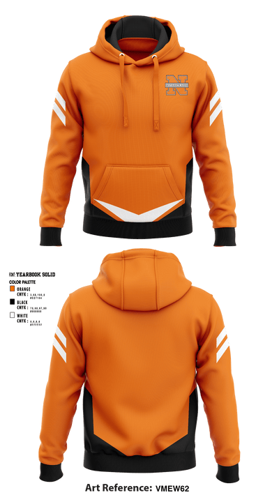 Northampton Area High School Wrestling 17120858 Hoodie - 1