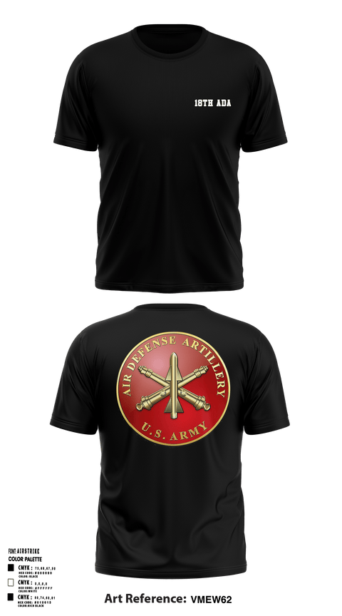 Short Sleeve Performance Shirt, 18th ADA, Army, Teamtime, Team time, sublimation, custom sports apparel, team uniforms, spirit wear, spiritwear, sports uniforms, custom shirts, team store, custom team store, fundraiser sports, apparel fundraiser