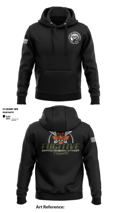 Fugitive Apprehension Street team 69883467 Hoodie - 2